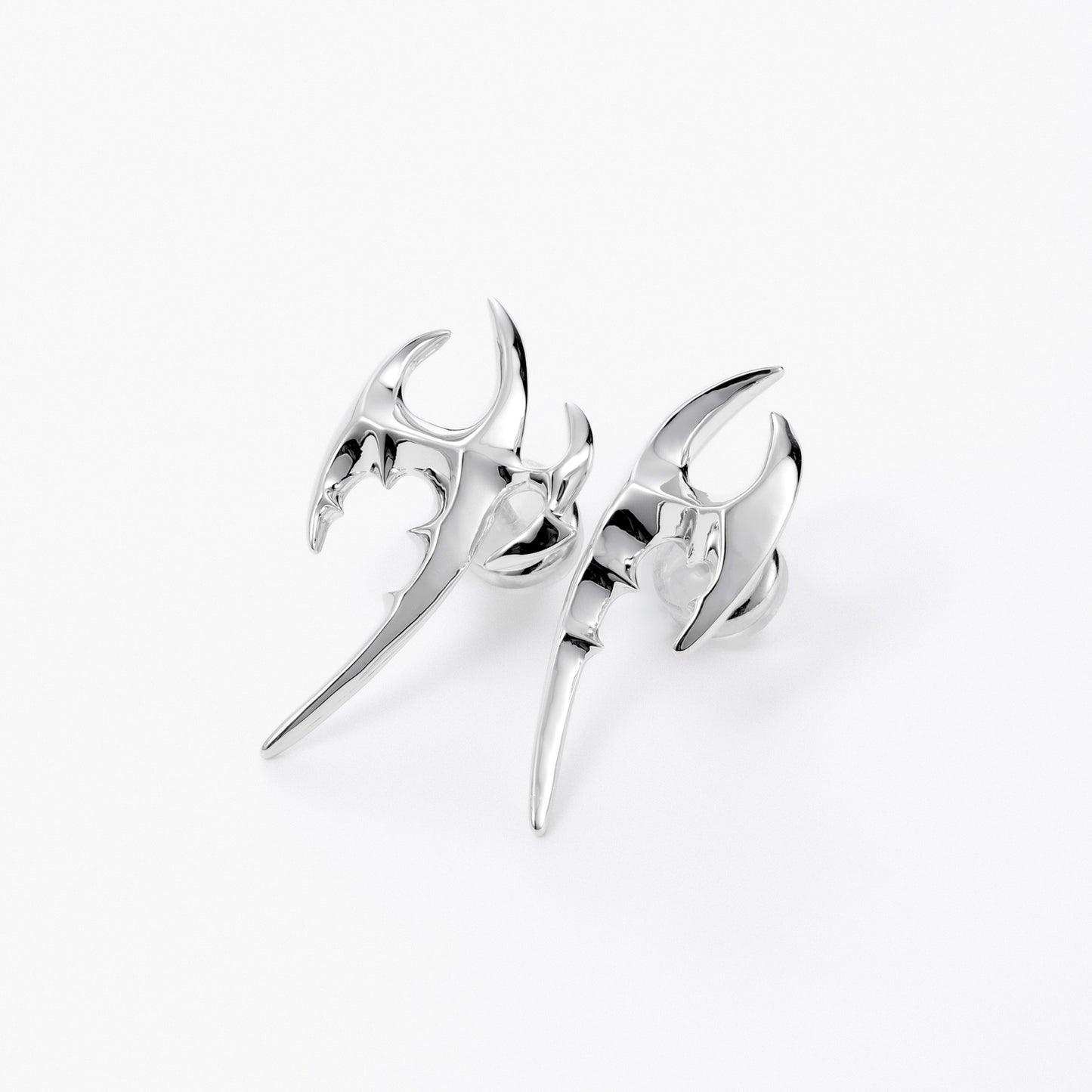 Moonlit Reaper Arcs Stud Earring